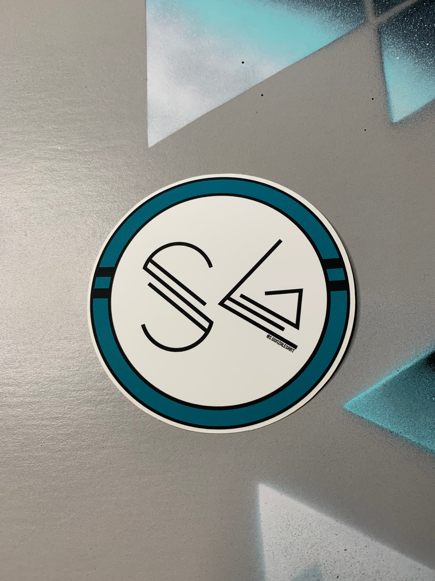 S.GONZALESART LOGO II - Sticker