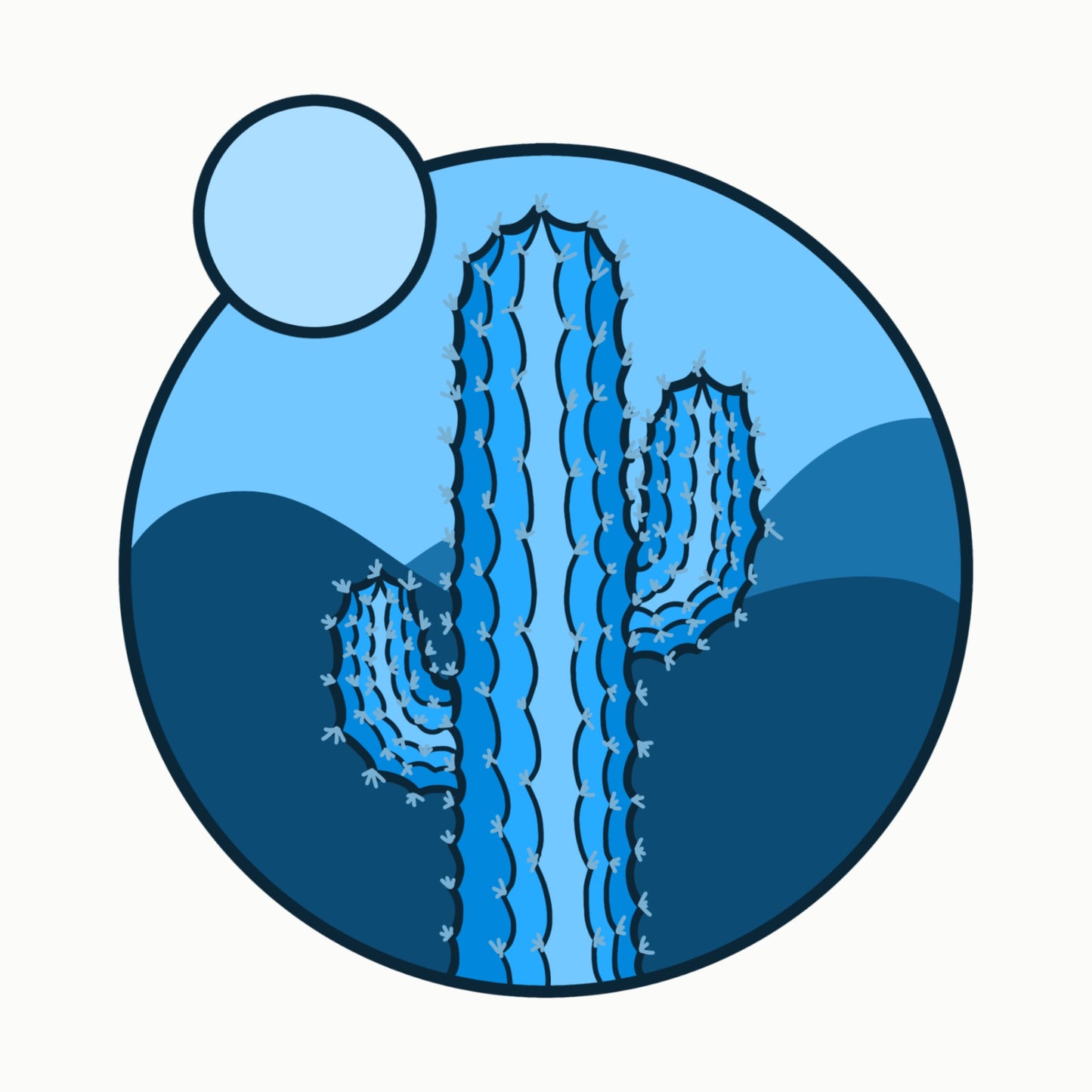 CACTUS BLUES- Print