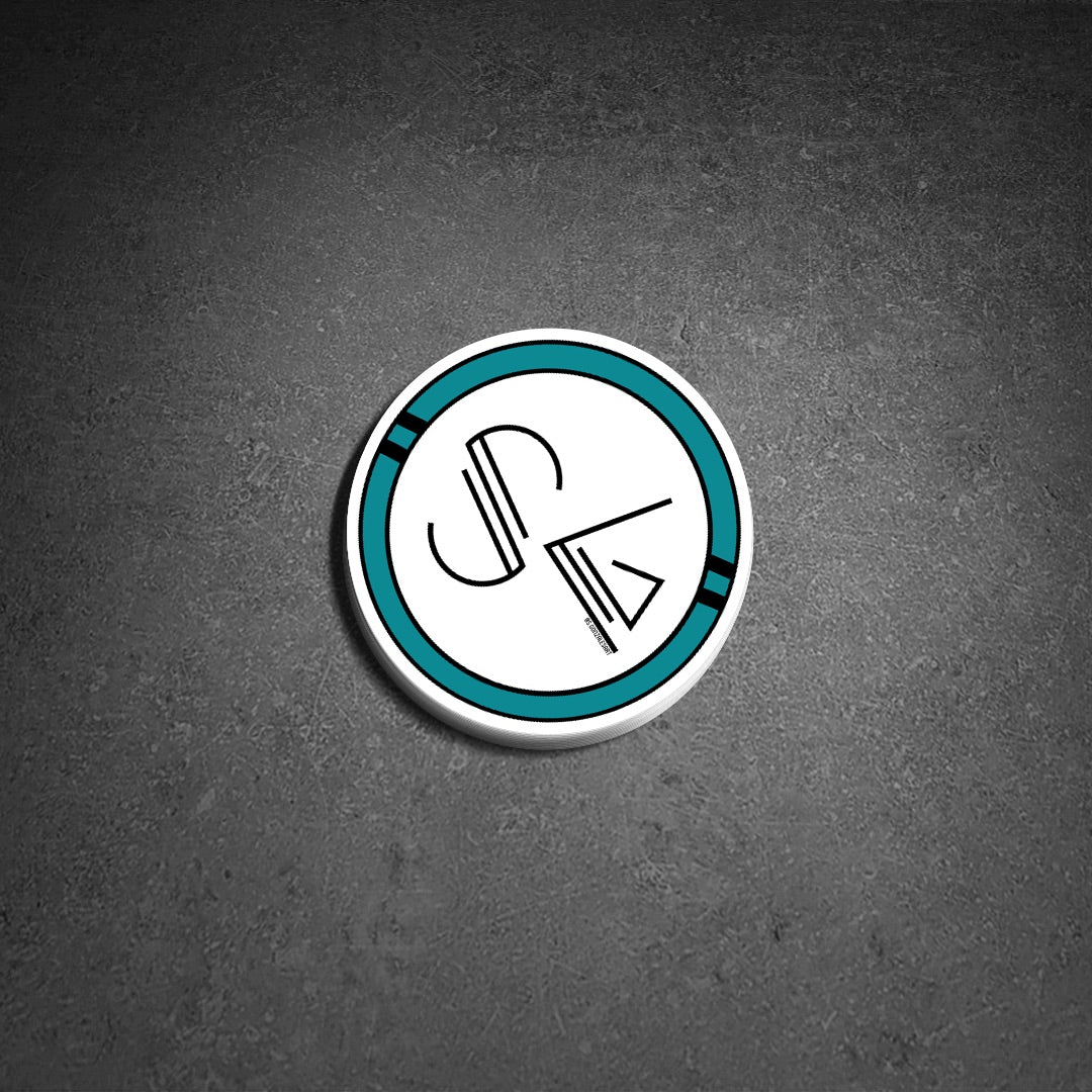 S.GONZALESART LOGO II - Sticker