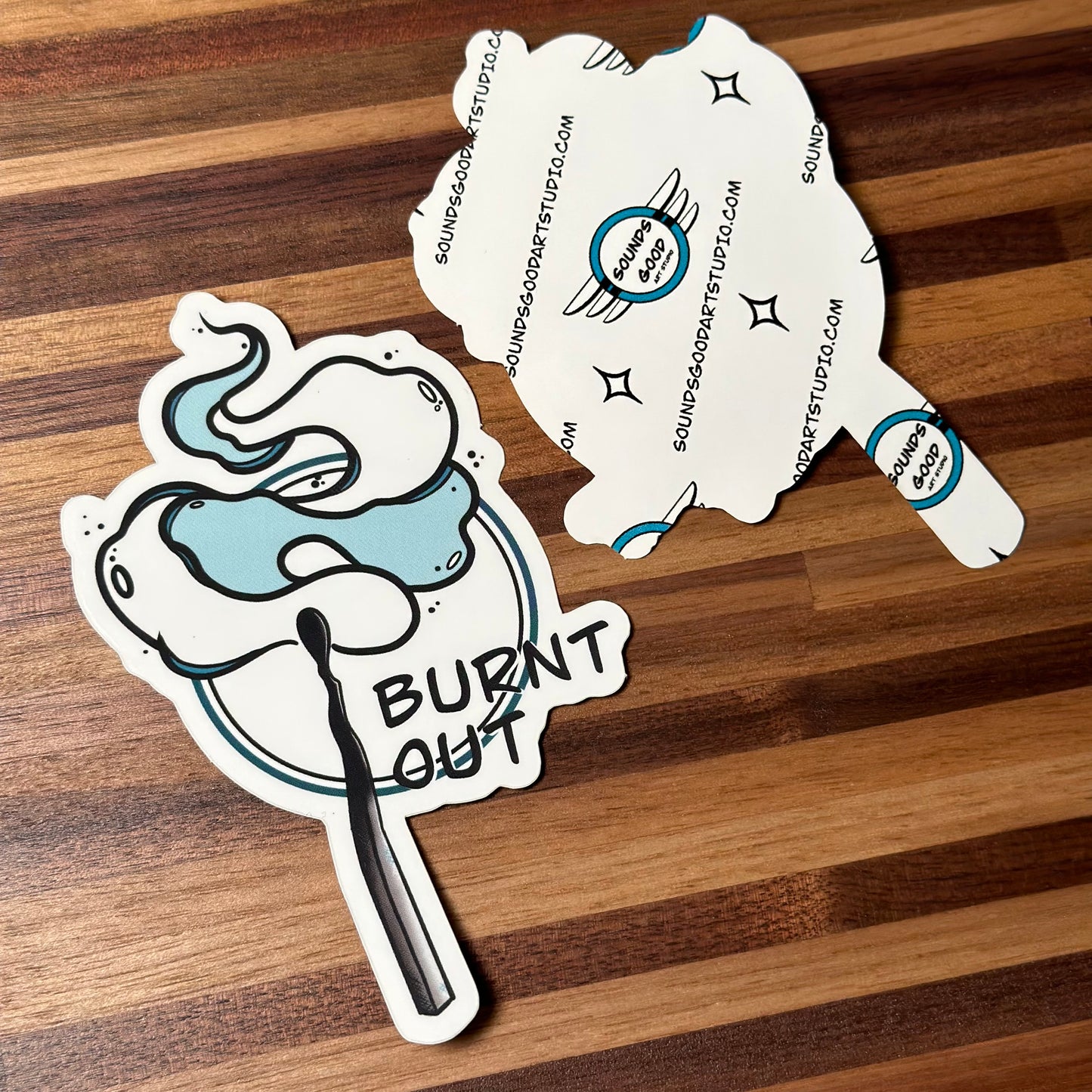 BURNT OUT - Sticker