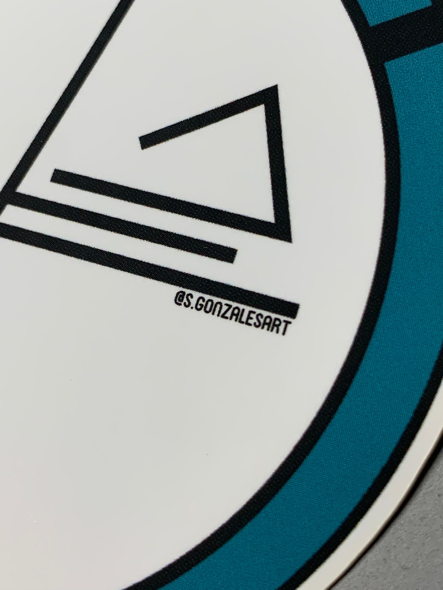 S.GONZALESART LOGO II - Sticker