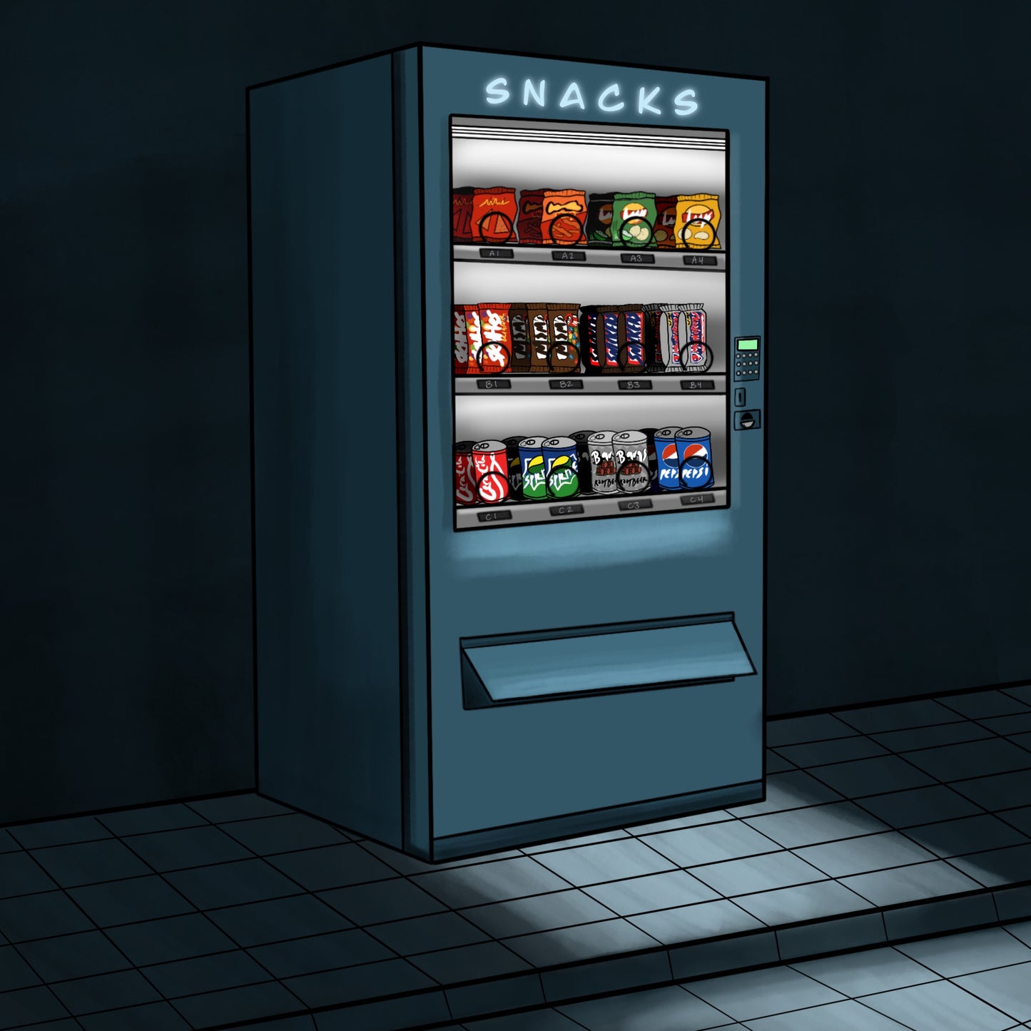 SNACK TIME- Print