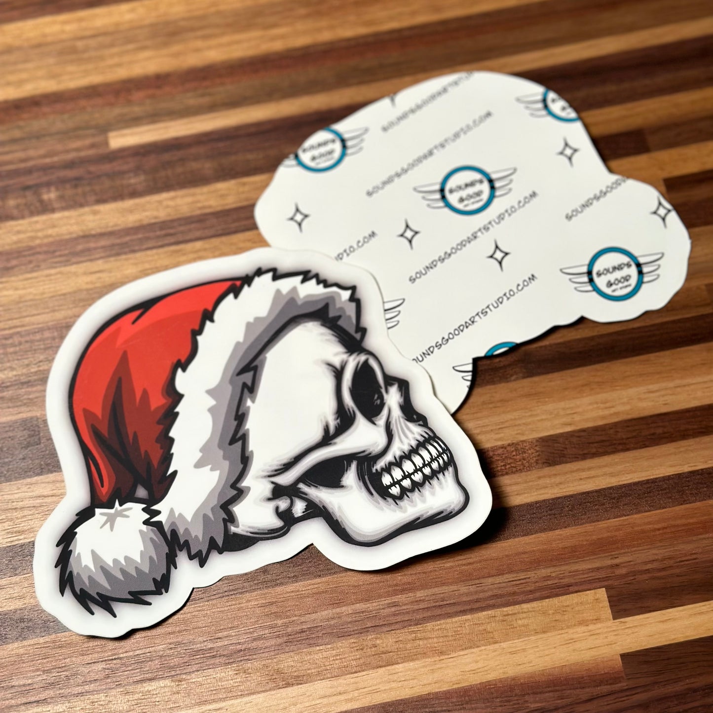 SKULLY CLAUS - Sticker
