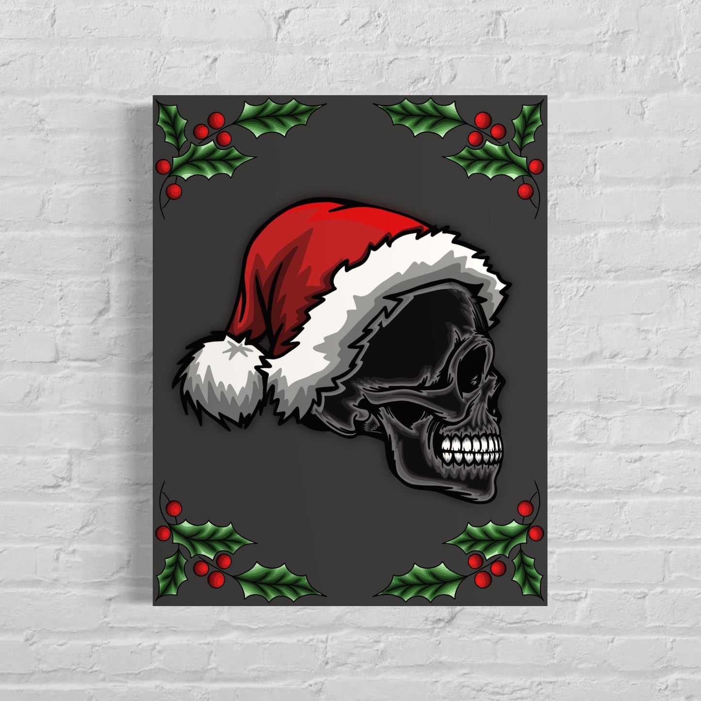 SKULLY CLAUS- Print