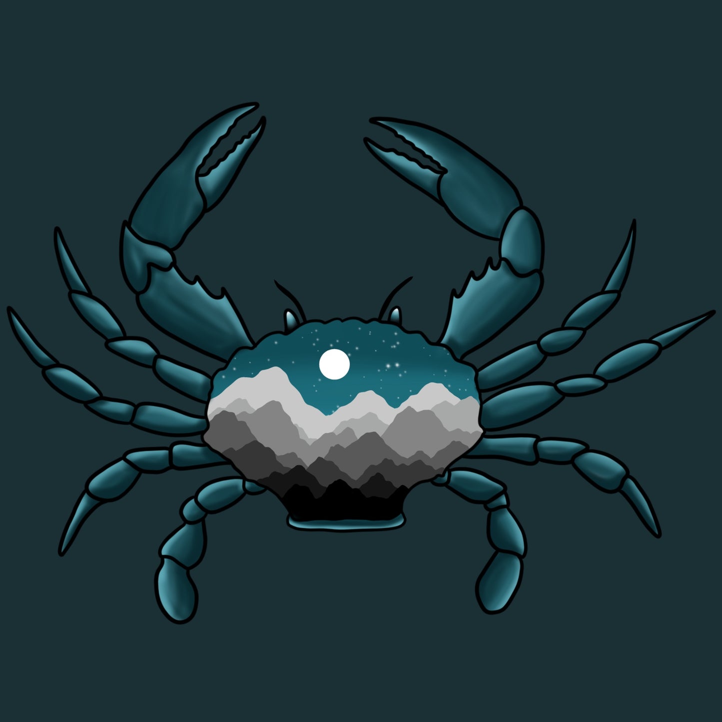 MOUNTAIN CRAB- Print