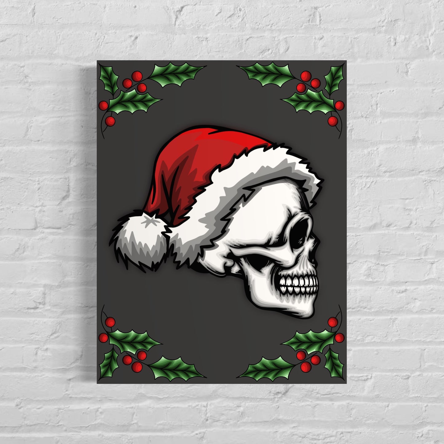 SKULLY CLAUS- Print