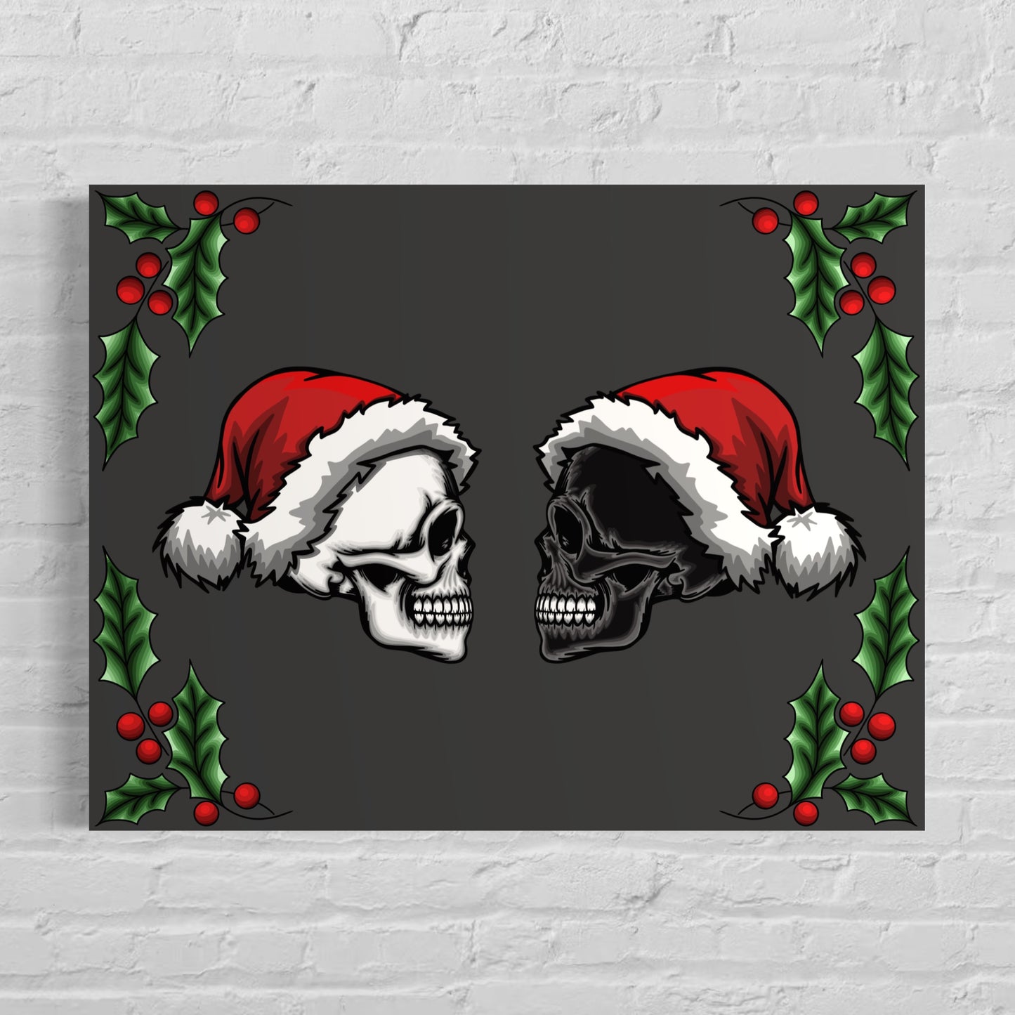 SKULLY CLAUS- Print