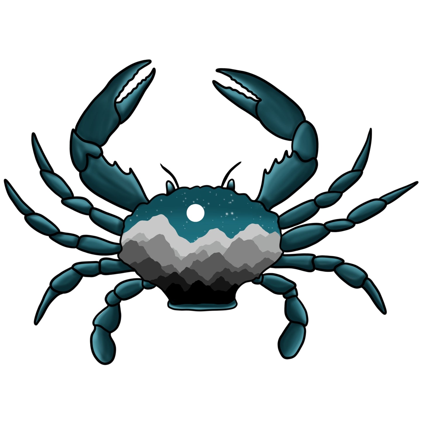 MOUNTAIN CRAB- Print